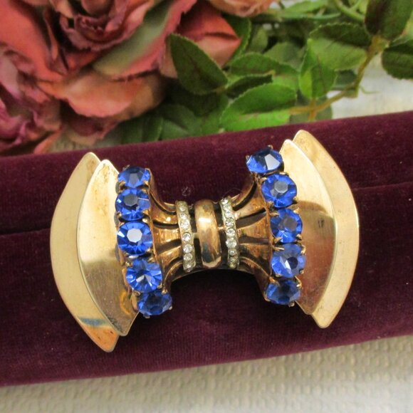 SCEPTRON Reinad Sterling Vermeil Book Piece Brooch ~ RARE Designer Brooch - Picture 12 of 16